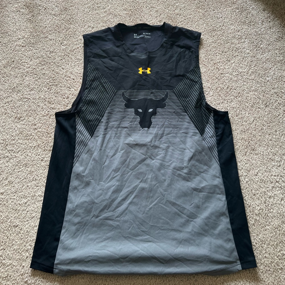 Under Armour project rock mens tank top